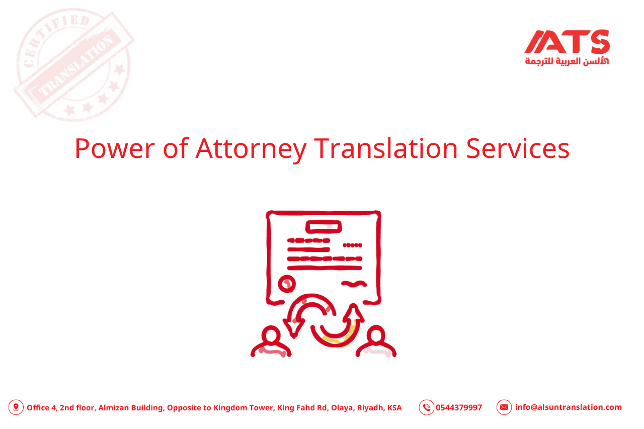 Power of Attorney Translation Services