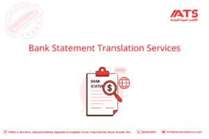 Bank Statement Translation Services